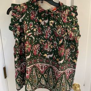 Jude Connally short sleeve blouse